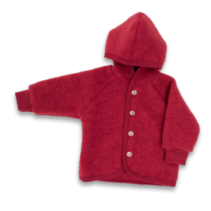 Otroška jopa/jakna s kapuco jasper - flis 100% volna od 50-116 (ZT-velikost good attr)