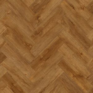 Carved Oak in Large Parquet