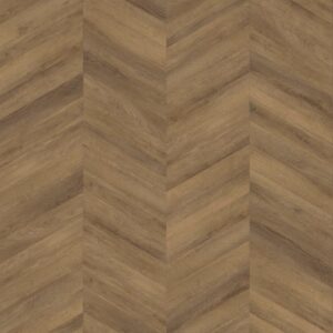 Furrowed Oak in Chevron
