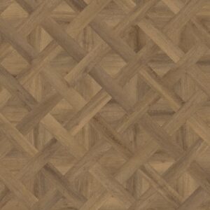 Furrowed Oak in Basket Weave