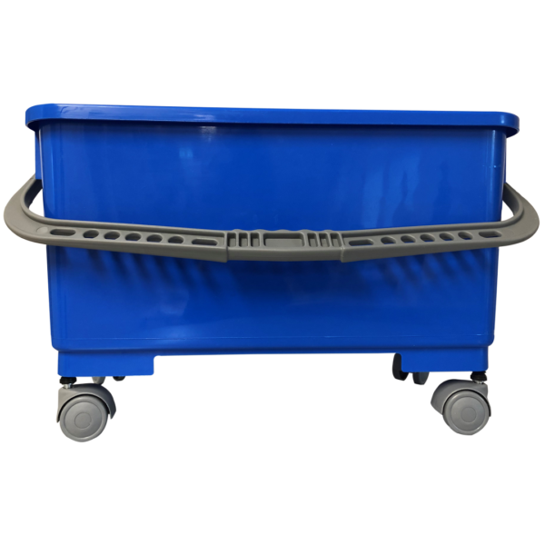 Bucket with castors