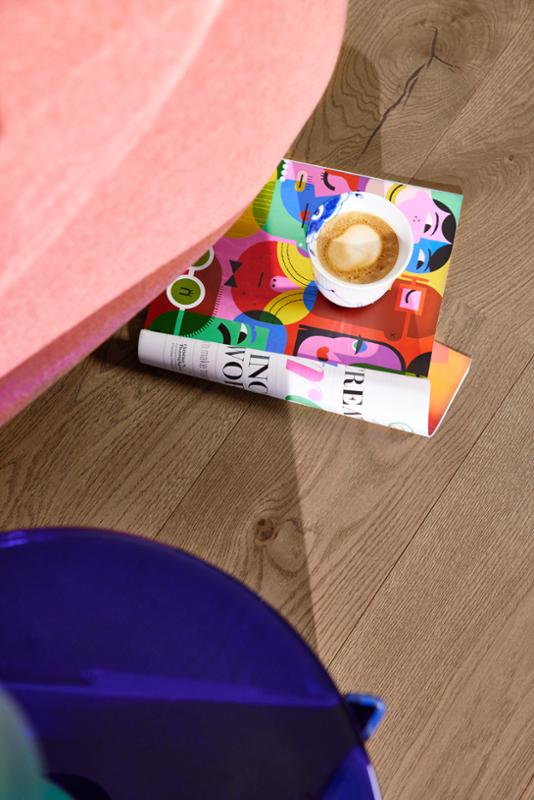 Floor: Oak Medium Grey Animoso Mix Floor: Oak Medium Grey Animoso Mix