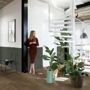 Linen oak dark brown