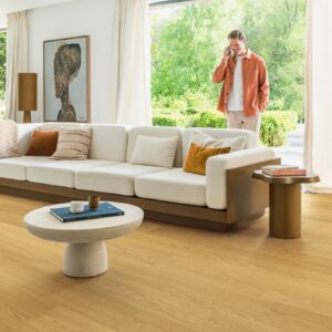 Natural varnished oak