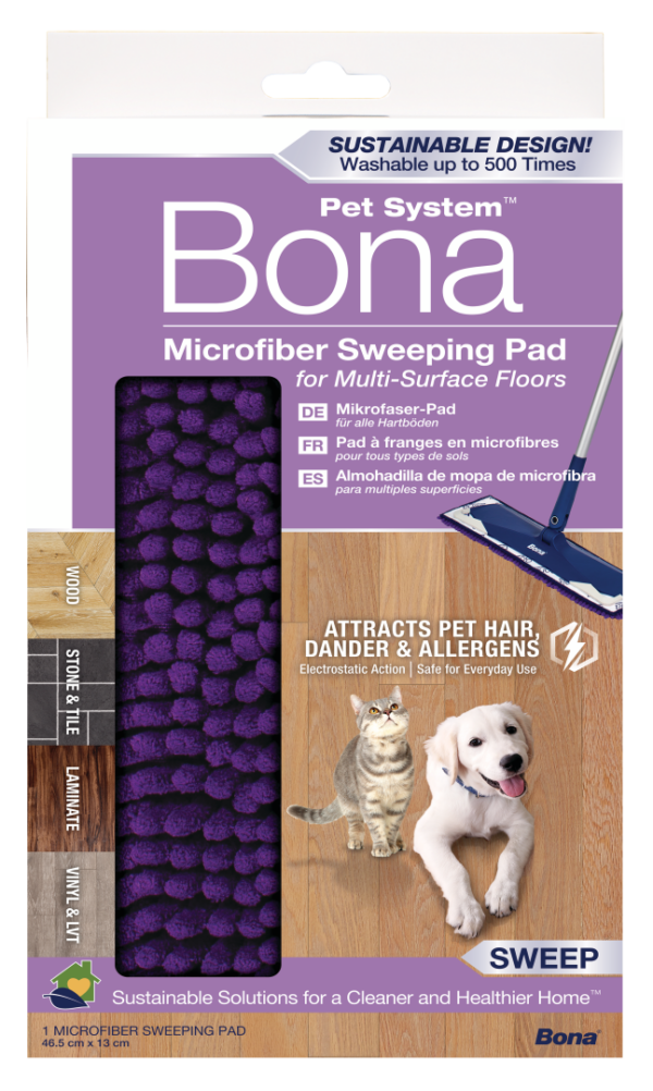 Bona Pet System™ Microfiber Sweeping Pad Bona Pet System™ Microfiber Sweeping Pad