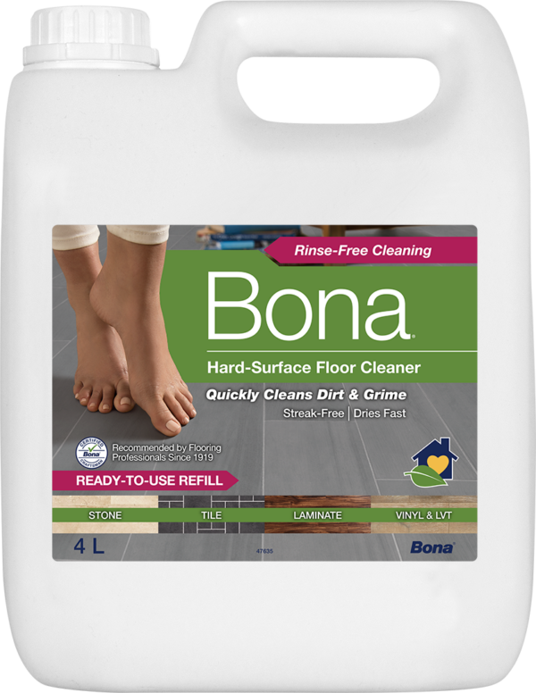 Bona Hard-Surface Floor Cleaner Refill 4L Bona Hard-Surface Floor Cleaner Refill 4L
